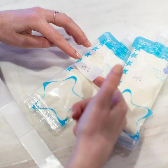 Cherub Baby Re Usable Breast Milk Storage Bags 180ml 50 Uses 10 Pack Bundle
