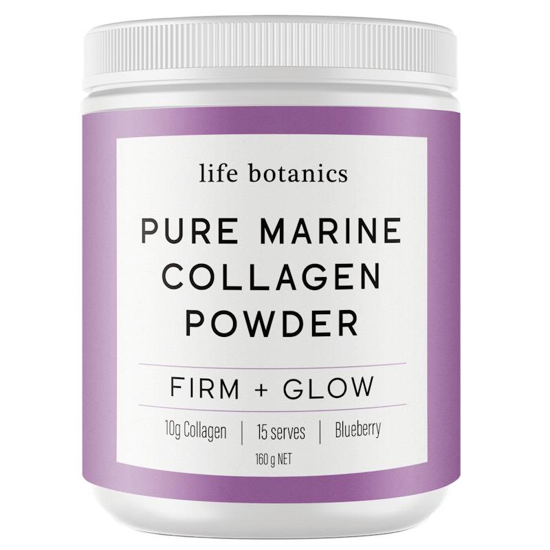 Load image into Gallery viewer, Life Botanics Pure Marine Collagen Powder Blueberry 160g x3 Pack
