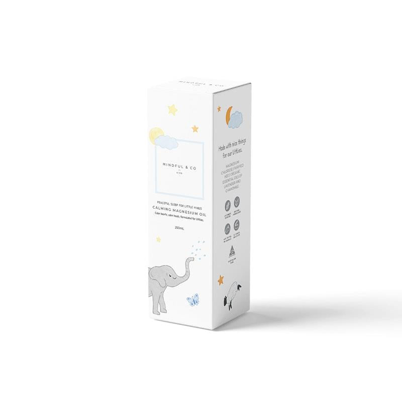 Load image into Gallery viewer, Mindful &amp; Co Kids Magnesium Calming Oil 250ml
