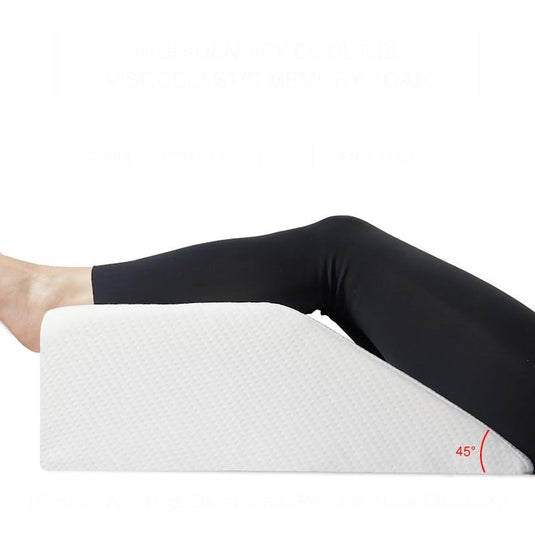 Clevinger Memory Foam Bed Wedge Leg Support Elevation Pillow 1pc