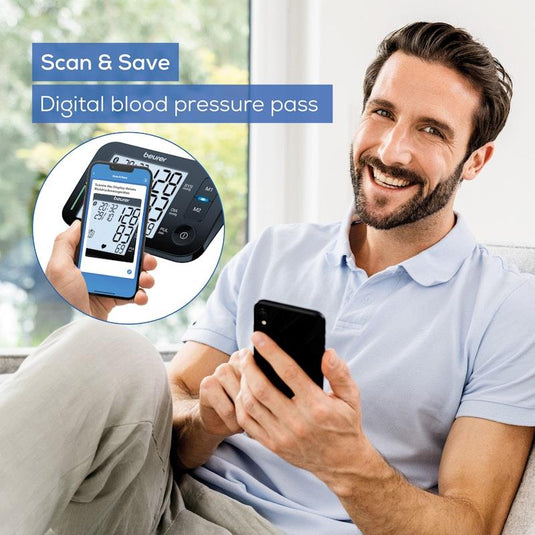 Beurer BM54 Bluetooth Upper Arm Blood Pressure Monitor 1unit