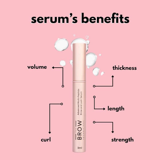 TBT Cosmetics Multi-Peptide 2 in 1 Brow & Lash Growth Serum 3ml