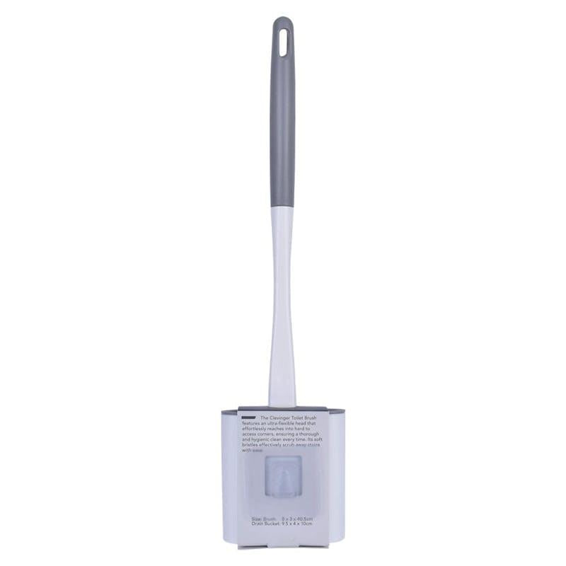 Load image into Gallery viewer, Clevinger Flexible Silicone Toilet Brush &amp; Holder 2Pack
