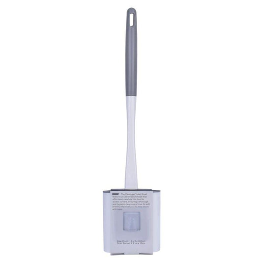 Clevinger Flexible Silicone Toilet Brush & Holder 2Pack