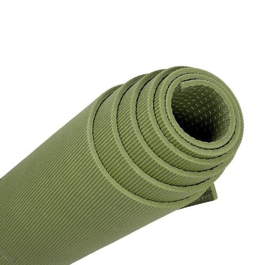 Centra Yoga Mat Non Slip 5mm Exercise Padded Fitness Sports Workout Mat - Green 1pc