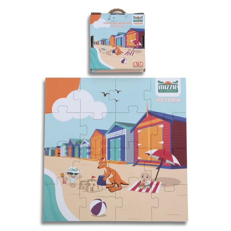 Load image into Gallery viewer, Mizzie The Kangaroo Mizzie Collectible Puzzle Gift Set
