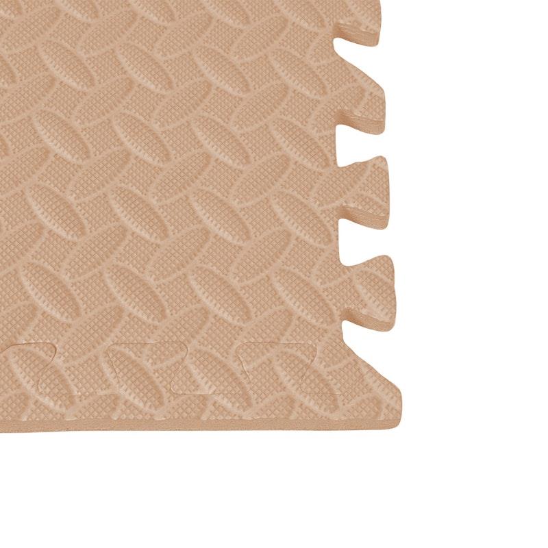 Load image into Gallery viewer, BoPeep EVA Foam Kids Play Mat Floor Baby Crawling Interlocking Waterproof Beige 4Pack
