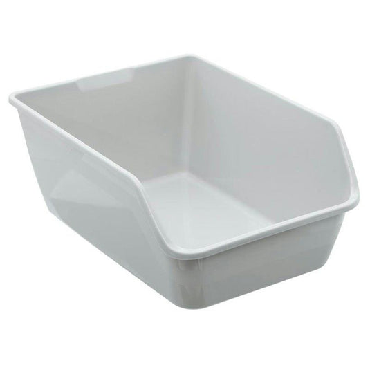 Paws & Claws High Wall Cat Litter Tray - Grey 1pc
