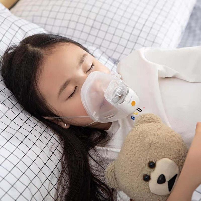 Load image into Gallery viewer, Caremax Hands-Free Mini Ultrasonic Mesh Nebuliser Inhaler 1Unit
