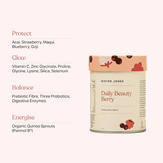 Mister Jones Daily Beauty Berry Medium 90g