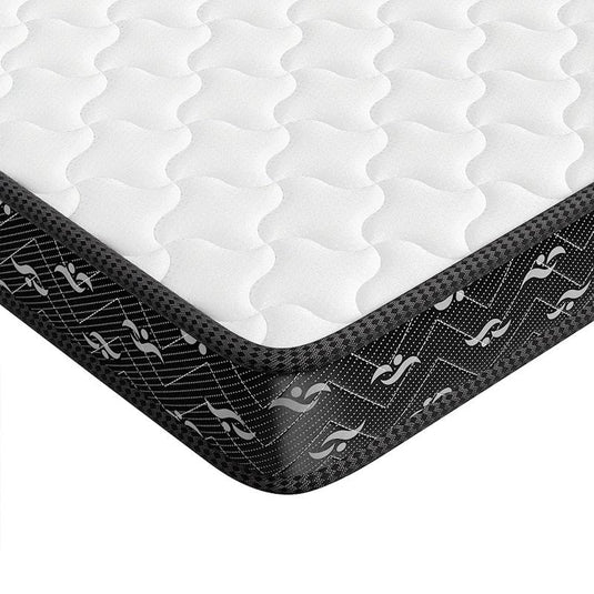 DreamZ Spring Mattress Bed Pocket Tight Top Foam Medium Soft 16CM Double