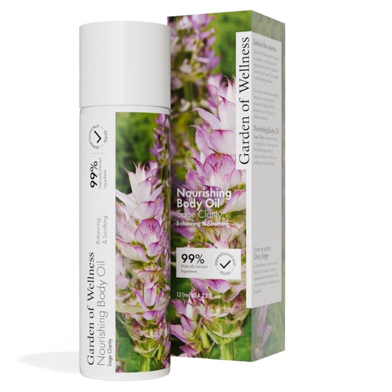 Load image into Gallery viewer, Garden of Wellness Nourishing Body Oil Sage Clarity 120ml
