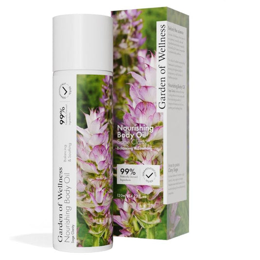 Garden of Wellness Nourishing Body Oil Sage Clarity 120ml
