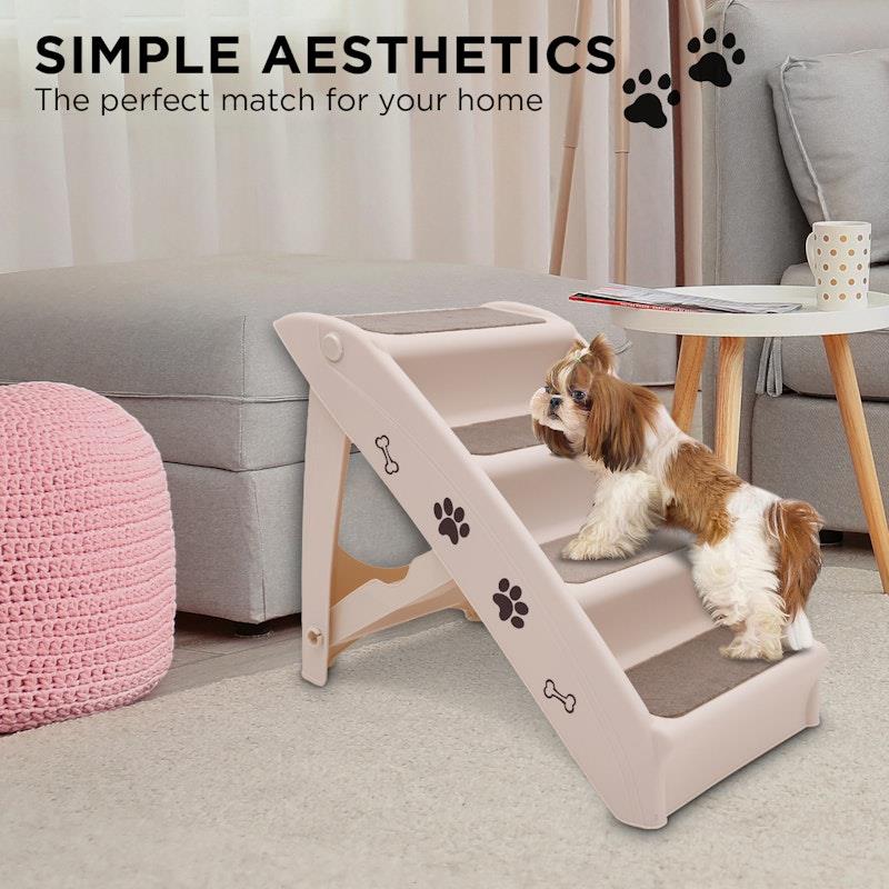 Load image into Gallery viewer, Furtastic 50cm Foldable Step Ladder Stairs 1Piece
