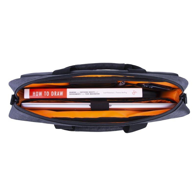 Load image into Gallery viewer, Flightmode Laptop Messenger Bag - Charcoal 1pc
