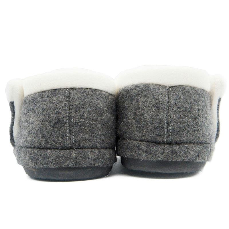 Load image into Gallery viewer, Archline Slippers Closed Back Arch Support Comfort Grey Marl Size 47

