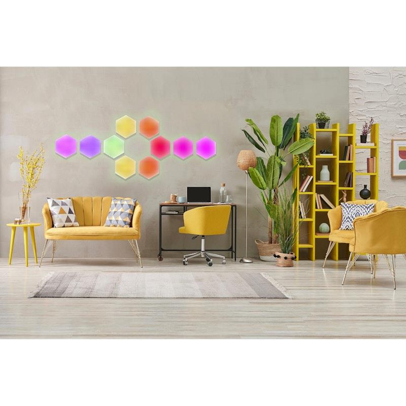 Load image into Gallery viewer, Laser Smart Home DIY Hexagon Light Multicolor
