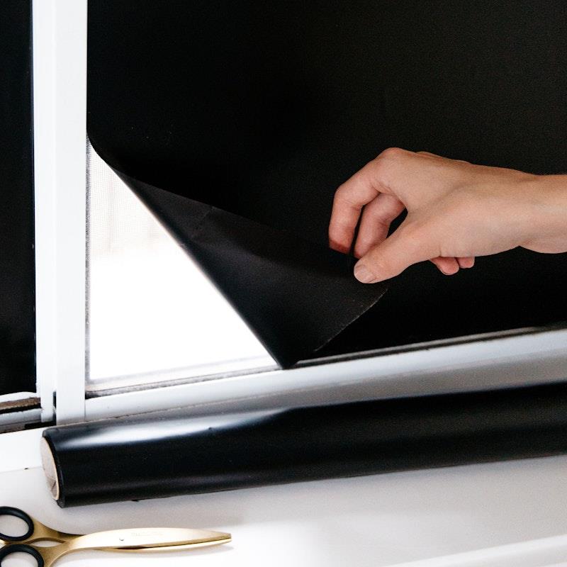 Load image into Gallery viewer, Sleepy Sundays Instant Blackout Blinds 1Roll
