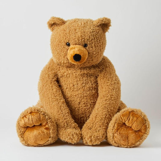 Jiggle & Giggle Large Sitting Soft Plush Toy Teddy Bear