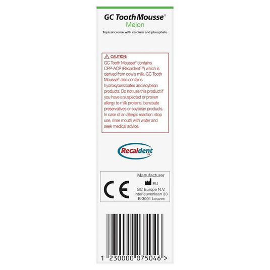 GC Tooth Mousse Melon 40g