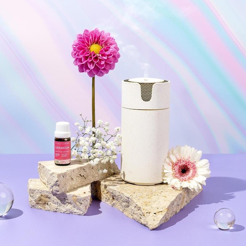 Load image into Gallery viewer, Lively Living Aroma-Recharge Cordless Diffuser + Oil Stone Colour
