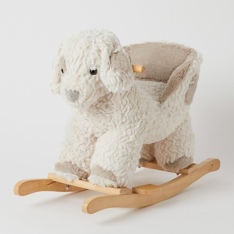 Load image into Gallery viewer, Jiggle &amp; Giggle Soft Plush Toy Rocker Puppy
