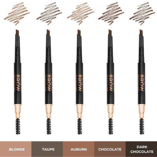 TBT Cosmetics Waterproof Angled Eyebrow Pencil Taupe