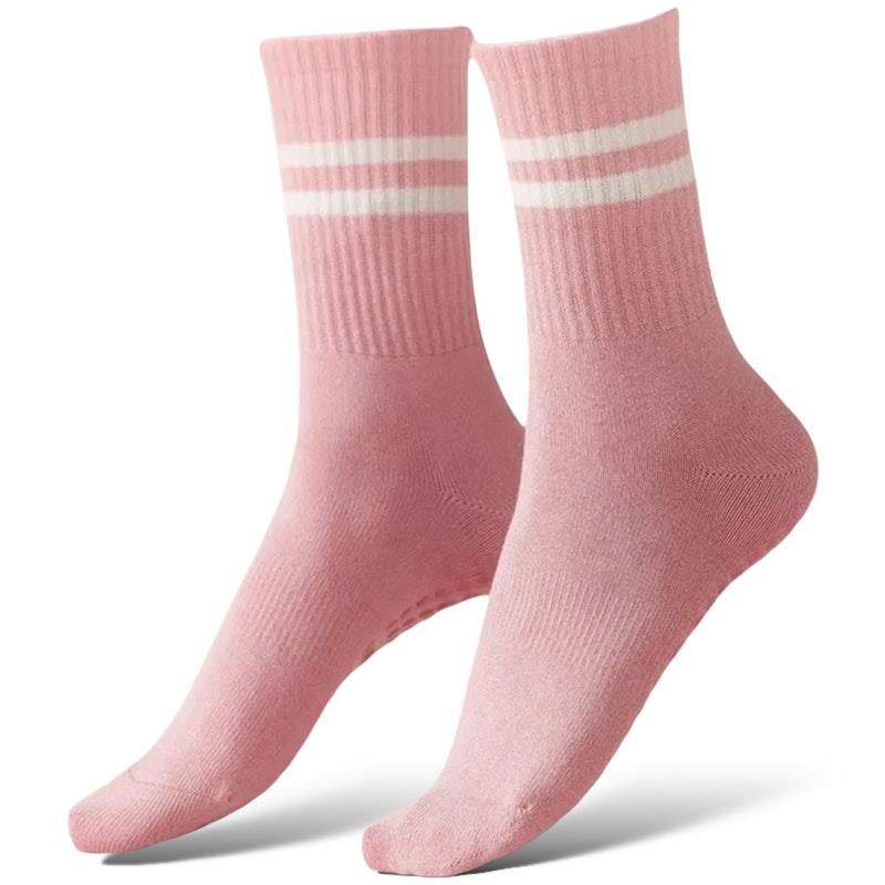 Load image into Gallery viewer, High Heel Jungle Varsity Premium Combed Cotton Full GripPilates/ Yoga Socks Bundle
