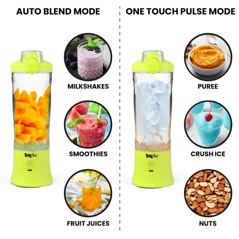 Load image into Gallery viewer, Total Chef Portable Blender, 600 ml Yellow
