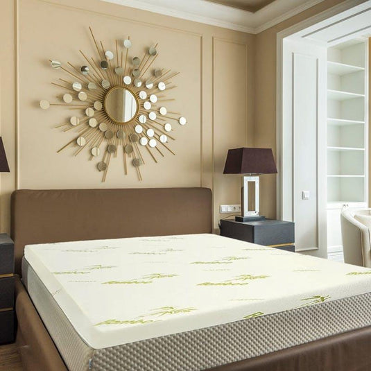 Clevinger 6cm Memory Foam Mattress Topper with Bamboo Cover - Double 1pc