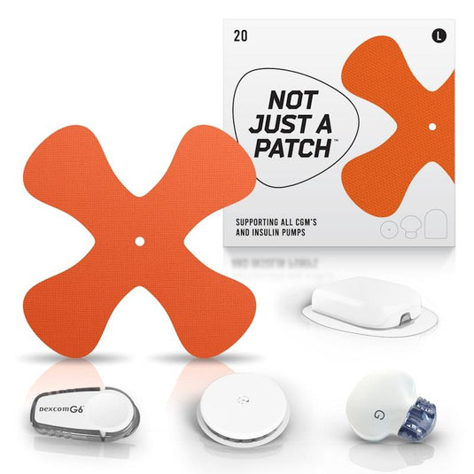 Not Just a Patch CGM Patches for Libre, Dexcom and Medtronic - X-Patch 20pk