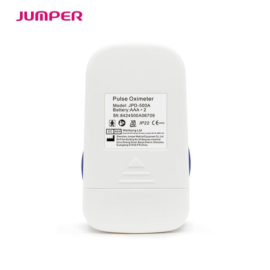 Jumper Finger Pulse Oximeter with Alarm Feature 1Unit