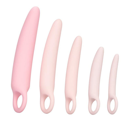 CalExotics Inspire Silicone Dilator 5 Piece Set Pink