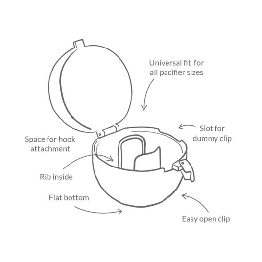 Buggalugs Pacifier Case: River x Cloud Bundle