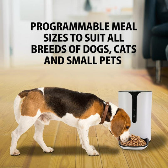 Lentek Smart Pet Feeder with 720p HD Video 1Unit