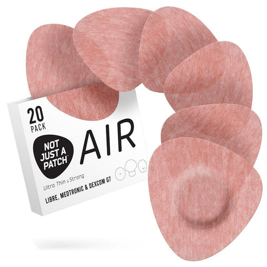 Not Just a Patch CGM AIR Patches for Freestyle Libre and Medtronic -Multicolour 20pk