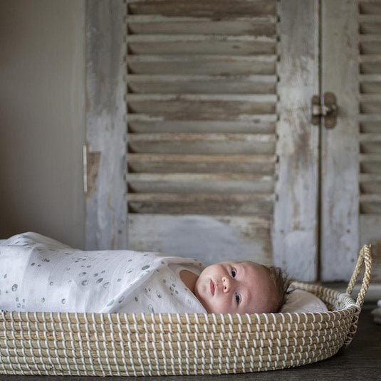 Little Bamboo Muslin Wraps 3Pk Whisper