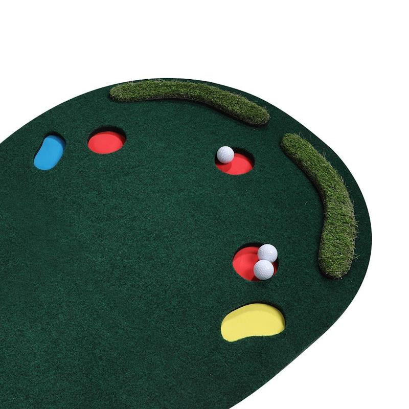 Load image into Gallery viewer, Centra 3M Golf Putting Mat Practice Training Indoor Outdoor Portable Slope Balls One Size
