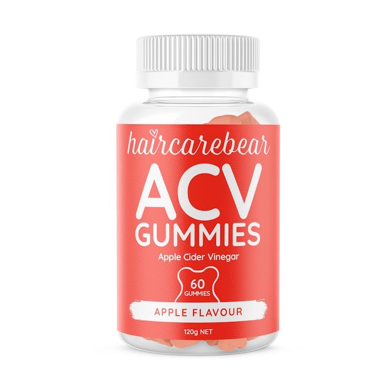 Load image into Gallery viewer, Haircarebear Apple Cider Vinegar 3x60 Gummies Pack
