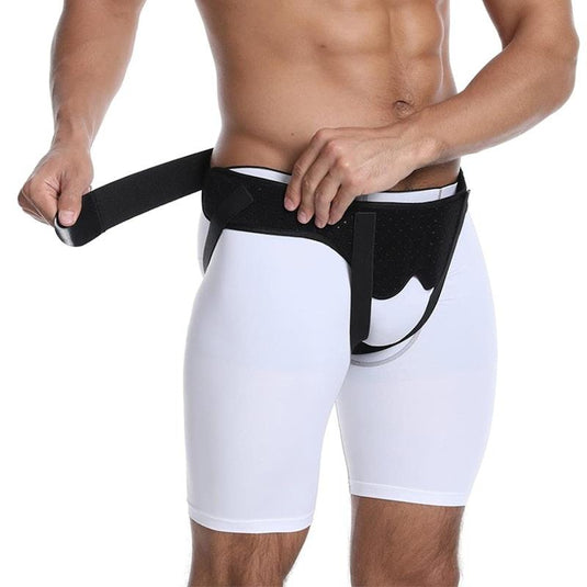 BodyAssist Inguinal Hernia Belt - Black Small/Medium