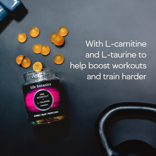 Life Botanics PreWorkout Gummies 3x40 Pack