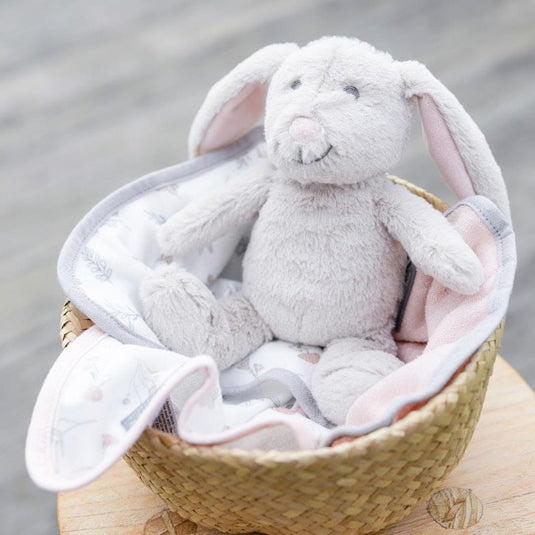 The Little Linen Company Plush Toy & Washers Harvest Bunny