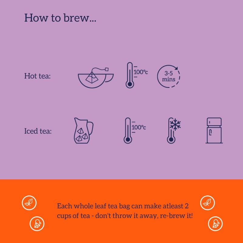 Load image into Gallery viewer, HOTTEA MAMA Organic Get Up &amp; Glow - Fruity Tea For A Caffeine-Free Boost 1Pack
