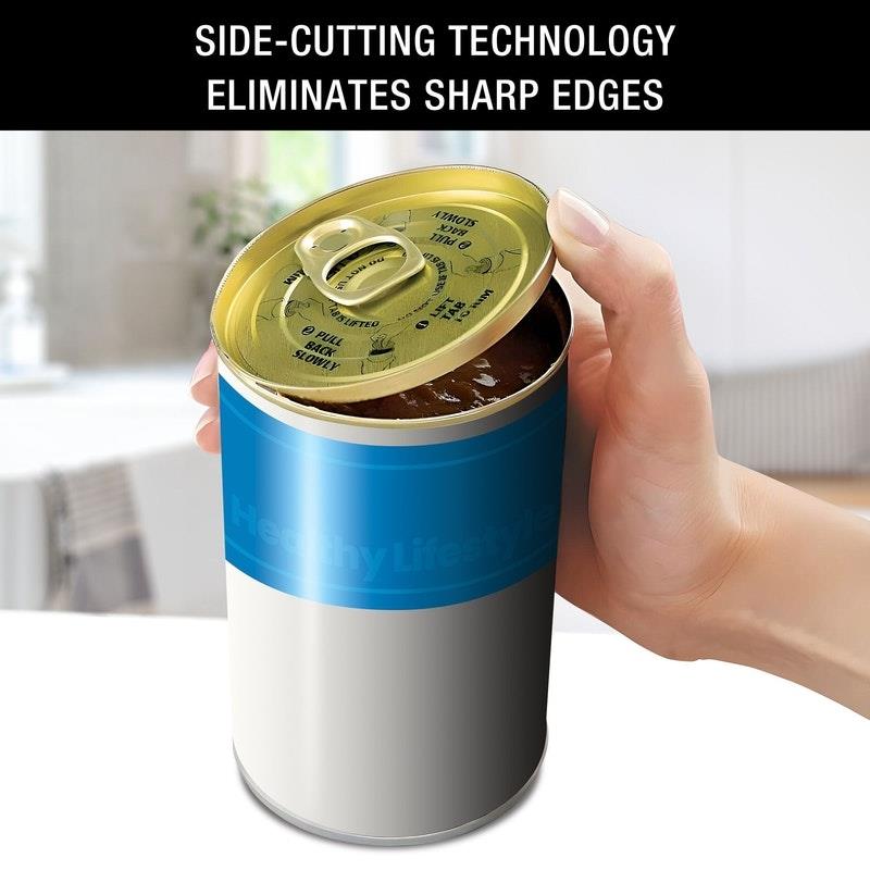 Load image into Gallery viewer, Kenmore Smooth Edge Automatic Can Opener Black/Stainless Steel
