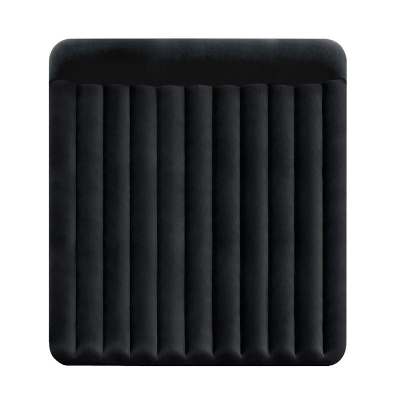 Load image into Gallery viewer, Intex Dura-Beam Classic Inflatable Airbed Mattress w/ Pillow Rest Black King
