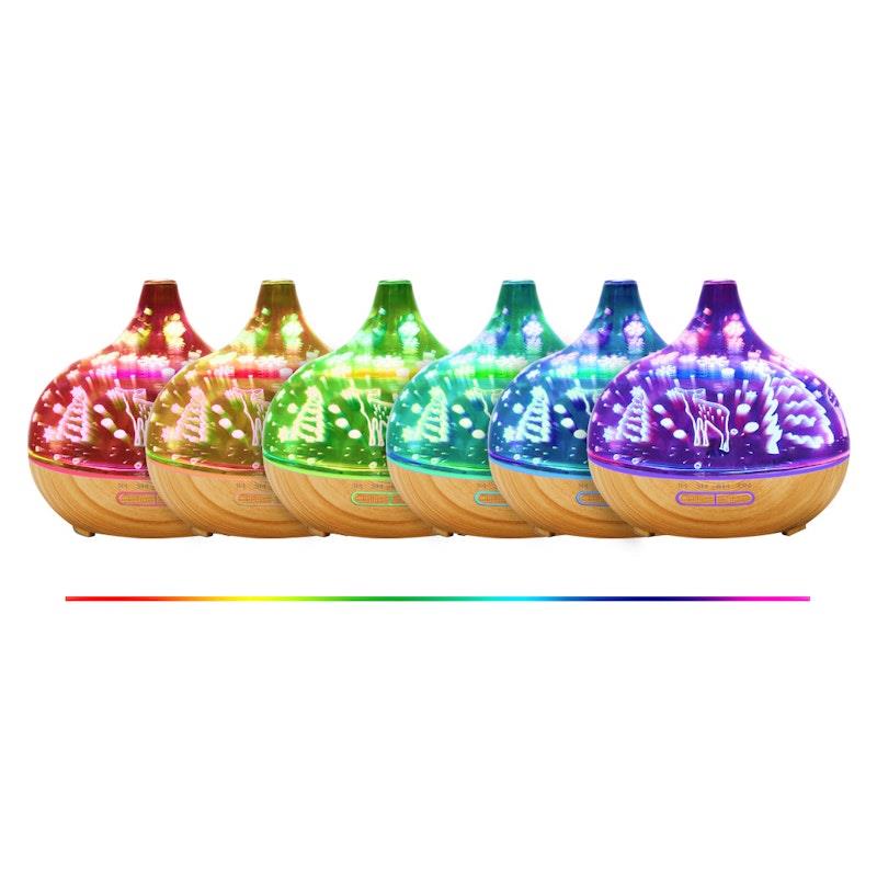 Load image into Gallery viewer, Traderight Aroma Diffuser Aromatherapy Ultrasonic Humidifier Essential Oil Purifier Deer 1Unit

