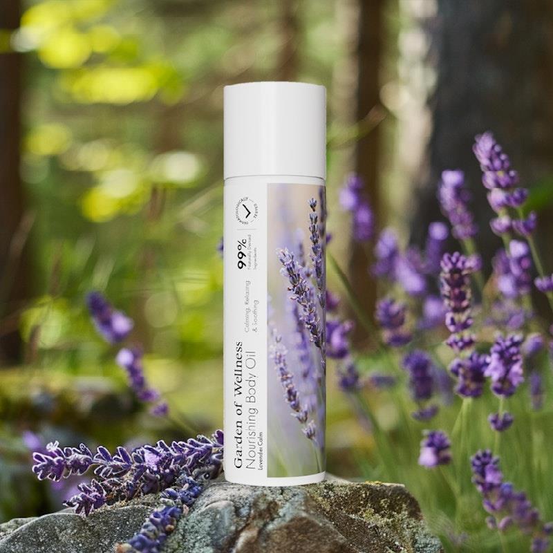 Load image into Gallery viewer, Garden of Wellness Nourishing Body Oil Lavender Calm 120ml
