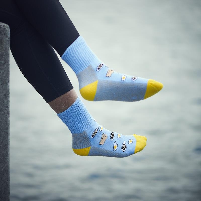 Load image into Gallery viewer, Glucology Copper based Socks 2 Pairs Large/ Eggs
