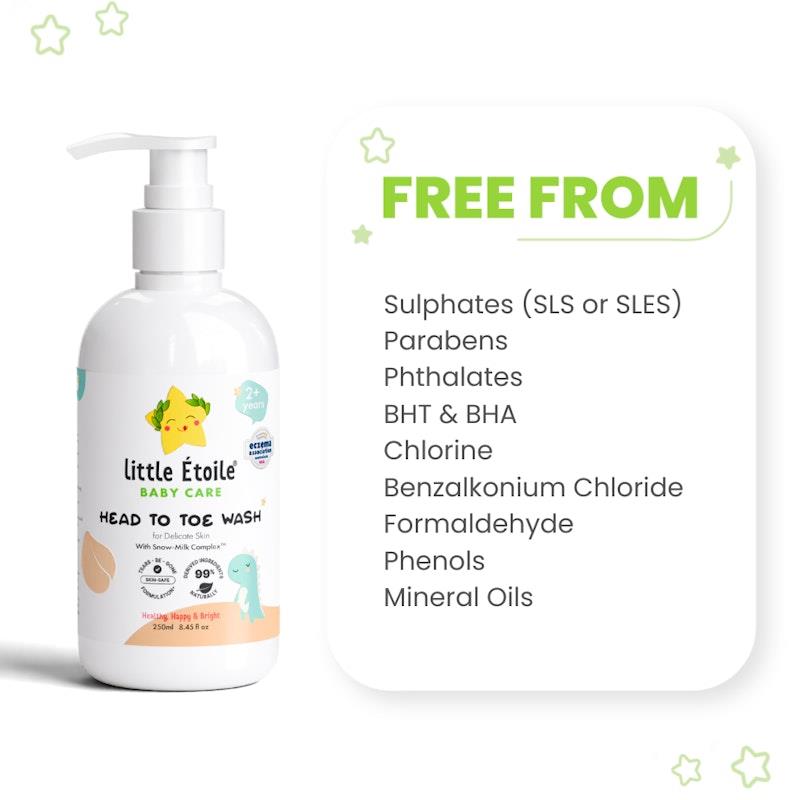Load image into Gallery viewer, Little Etoile Head to Toe Wash for Delicate Skin (2+ Years) 250ml
