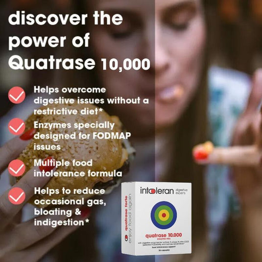 Intoleran Quatrase 10,000 108 Capsules